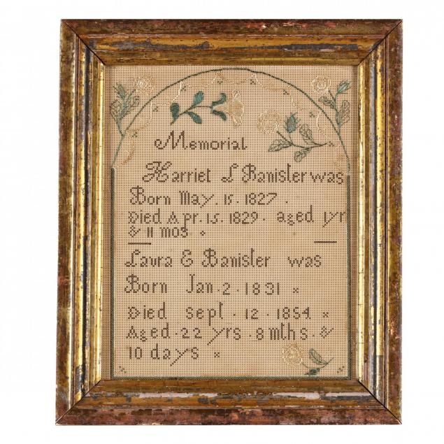 19th-century-framed-memorial