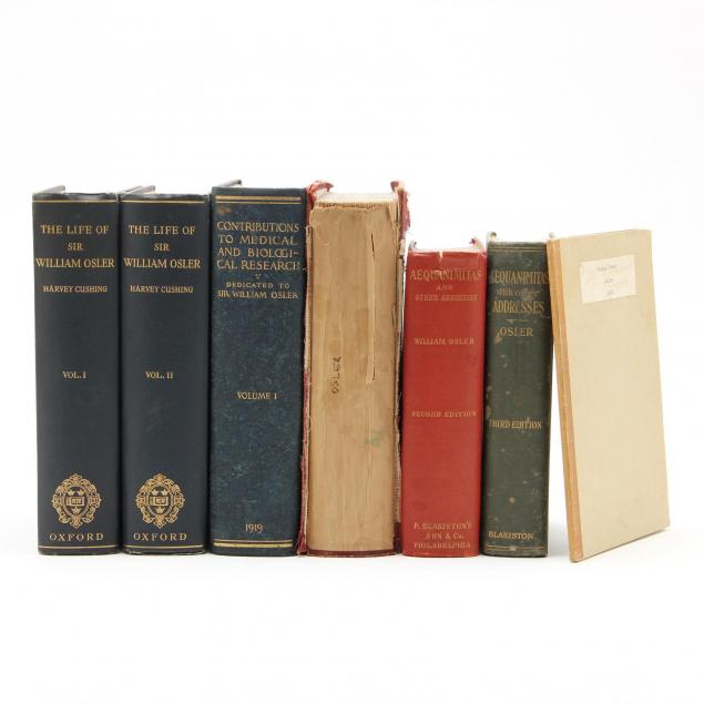 seven-titles-pertaining-to-sir-william-osler