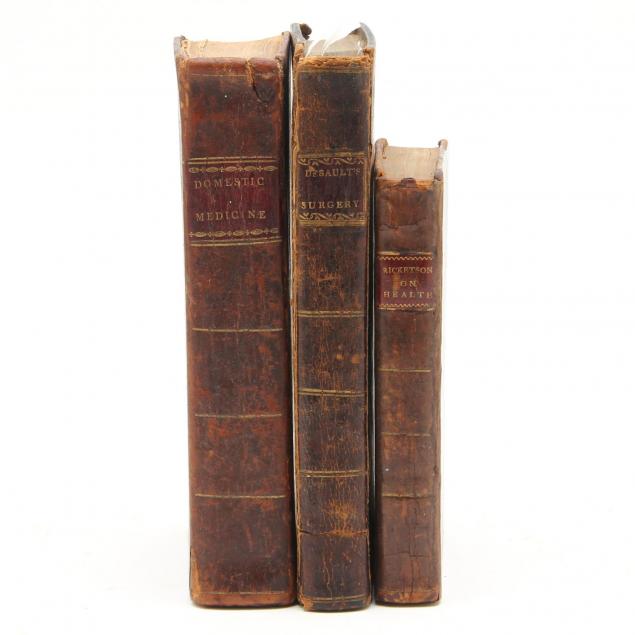 three-early-american-medical-books