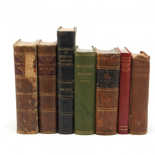 six-medical-titles-late-19th-early-20th-century