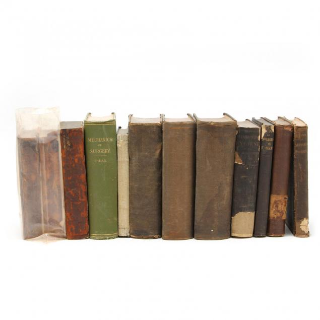 twelve-19th-early-20th-century-medical-books