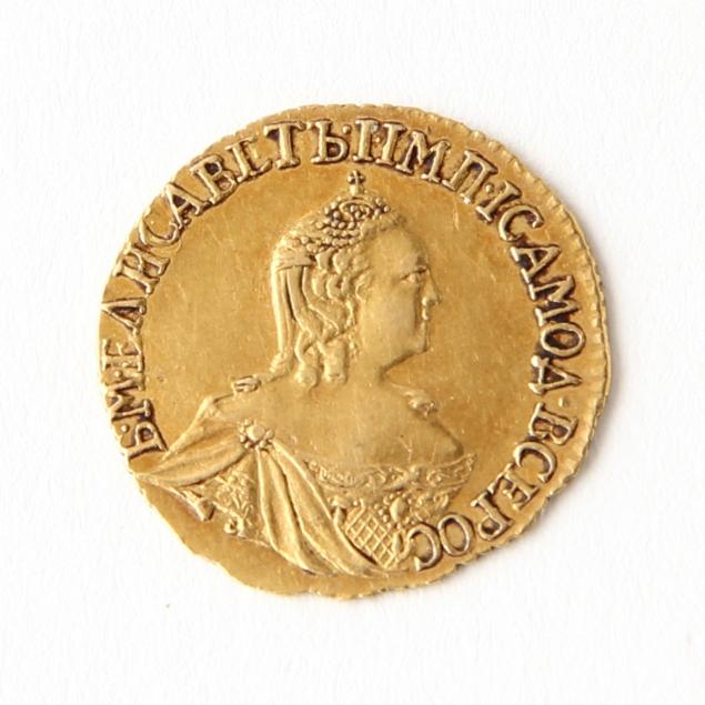 russia-elizabeth-1756-gold-rouble