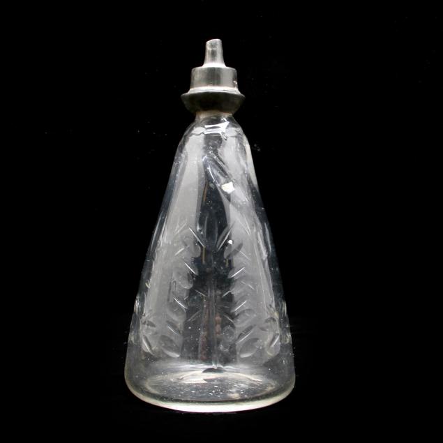 conical-cut-glass-nursing-bottle