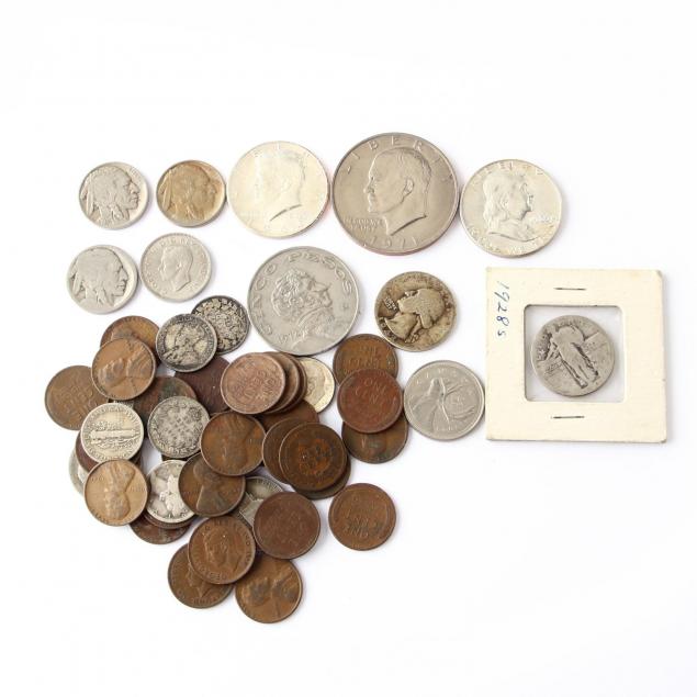 mixed-group-of-collectible-20th-century-coins