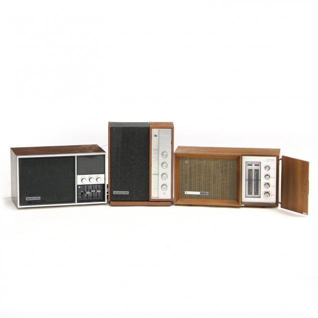 three-vintage-radios