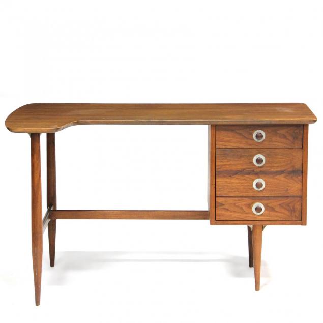 mid-century-modern-knee-hole-desk