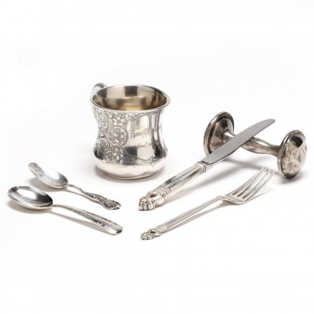 group-of-child-s-sterling-silver