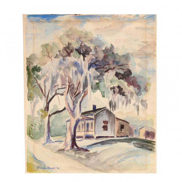 claude-howell-nc-1915-1997-home-under-the-live-oak