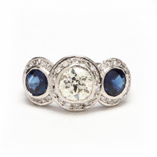 platinum-diamond-and-sapphire-ring