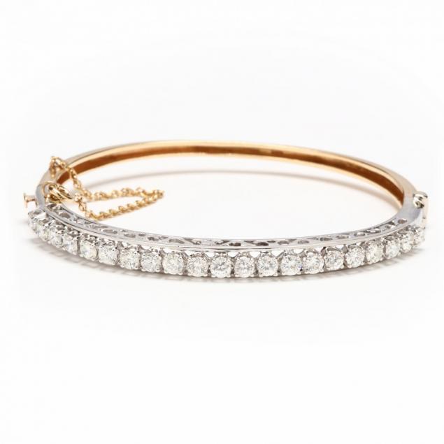 14kt-two-color-gold-diamond-bangle-bracelet