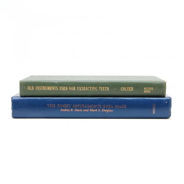 two-dental-instrument-reference-books