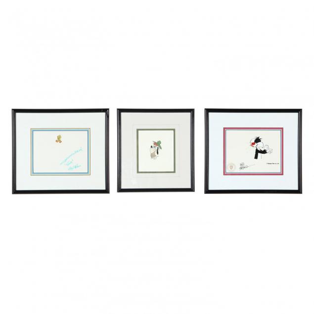 group-of-3-cartoon-sericels