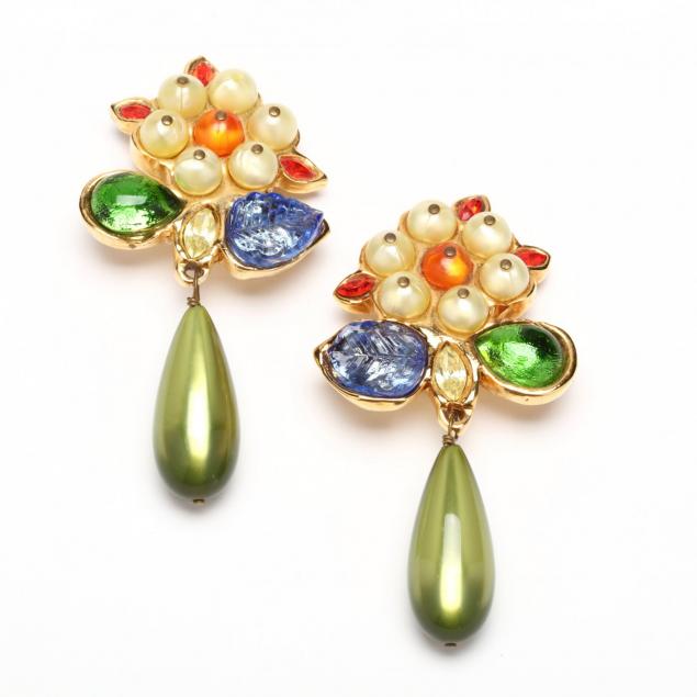 a-pair-of-vintage-floral-runway-earrings-chanel
