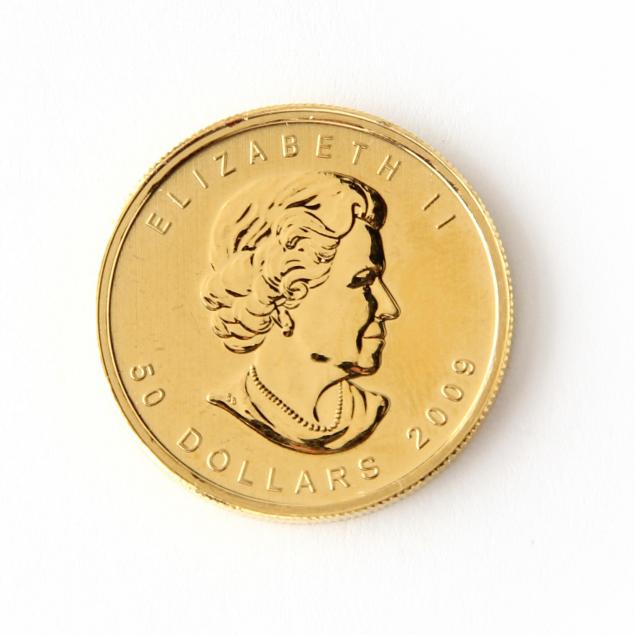 canada-2009-50-gold-maple-leaf-one-ounce-bullion-coin