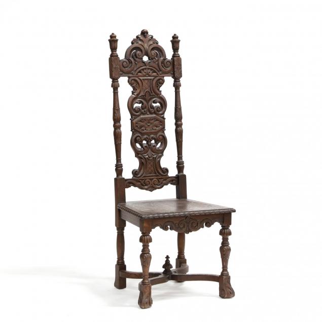 continental-carved-hall-chair