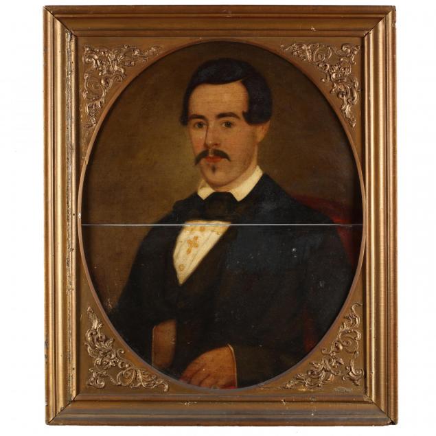 antique-american-school-portrait-of-a-man