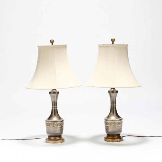 pair-of-vintage-porcelain-table-lamps