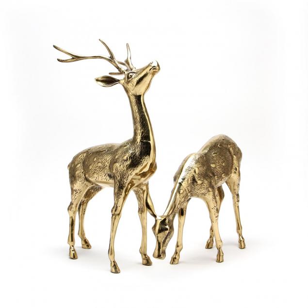 pair-of-decorative-cast-brass-deer