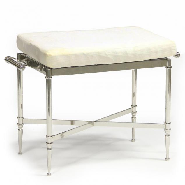 contemporary-chrome-vanity-bench