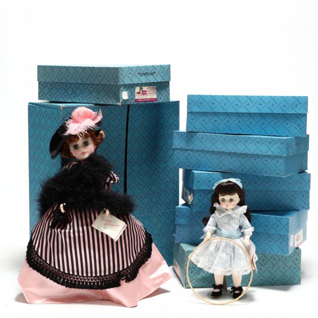madame-alexander-artist-series-seven-dolls