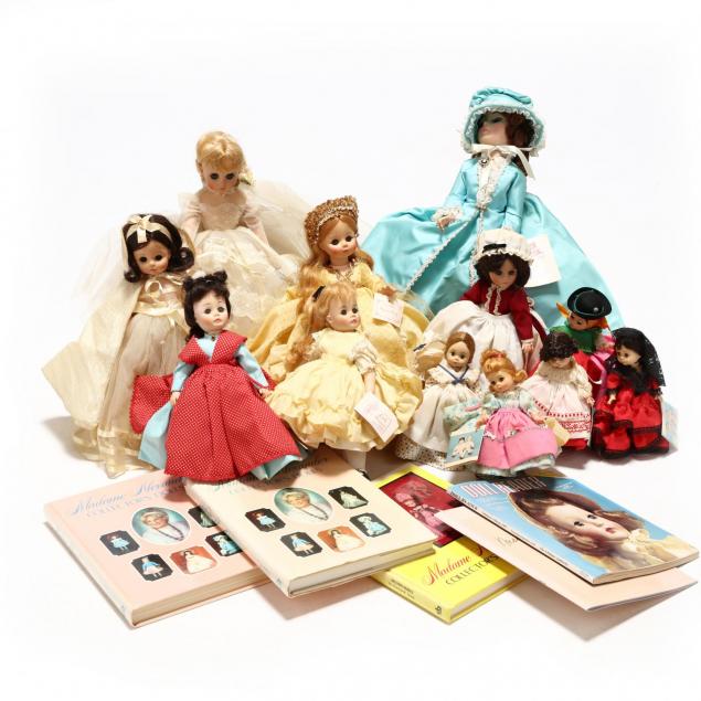 lot-of-madame-alexander-dolls-and-related-books