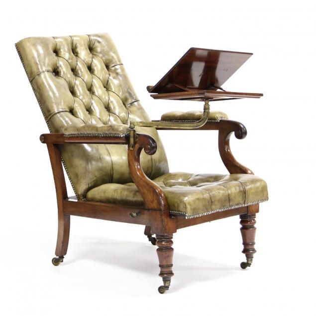 unusual-william-iv-library-chair