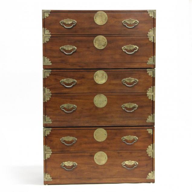 henredon-asian-style-stacking-campaign-chest