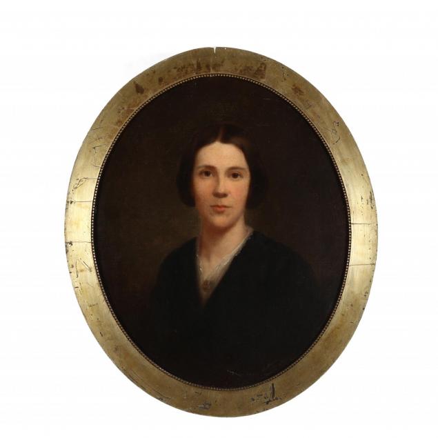 american-school-portrait-of-a-woman