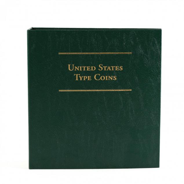 littleton-u-s-type-coins-album-containing-partial-collection