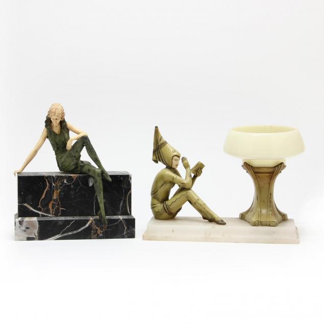 art-deco-statue-and-figural-lamp