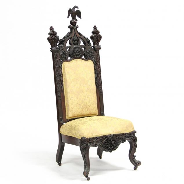 american-rococo-revival-hall-chair