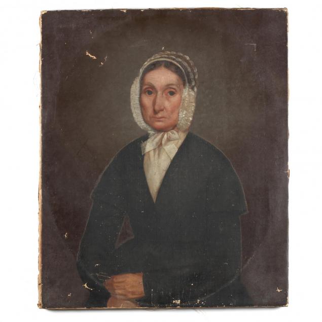 american-school-portrait-of-a-woman