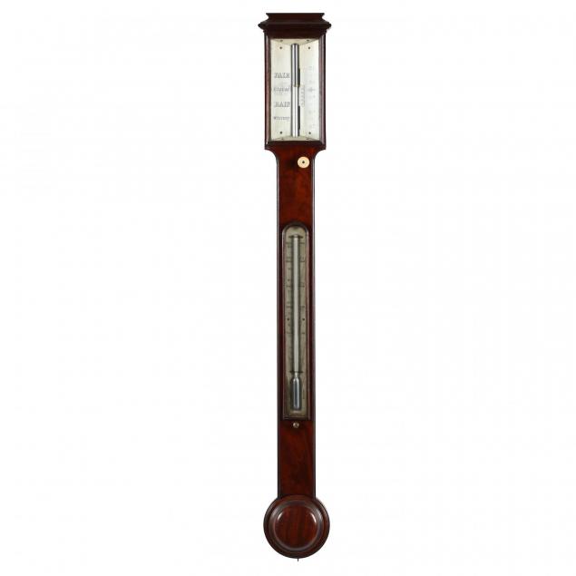english-mahogany-stick-barometer