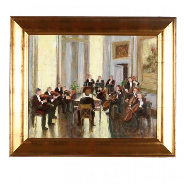contemporary-painting-of-an-orchestra-in-a-ballrooom
