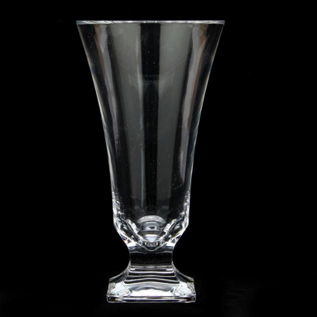 crystal-pedestal-vase-signed