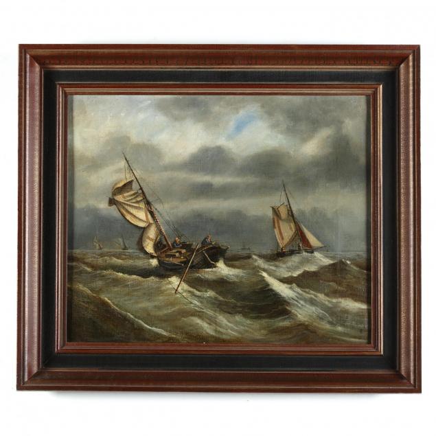 american-school-19th-century-stormy-seas