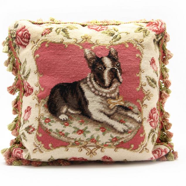 boston-terrier-needlepoint-pillow