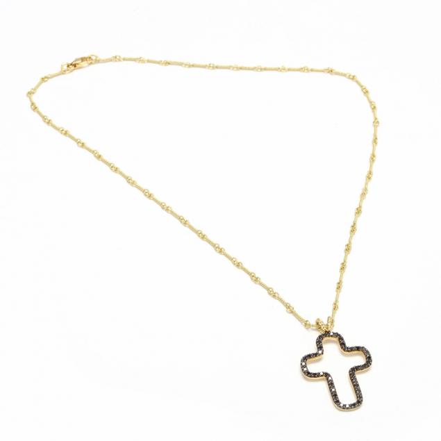 diamond-set-cross-by-cassis-with-fancy-gold-link-chain