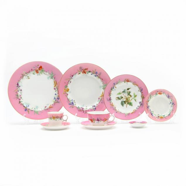 105-piece-antique-english-porcelain-china-set