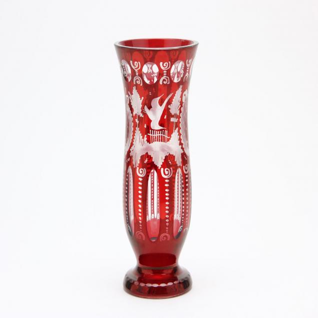 bohemian-cut-glass-vase