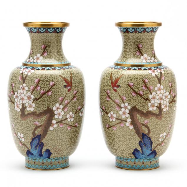 pair-of-cloisonne-vases