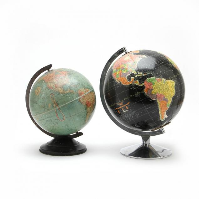 two-replogle-globes
