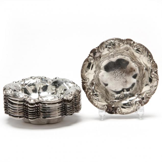 set-of-10-art-nouveau-sterling-silver-nut-bowls