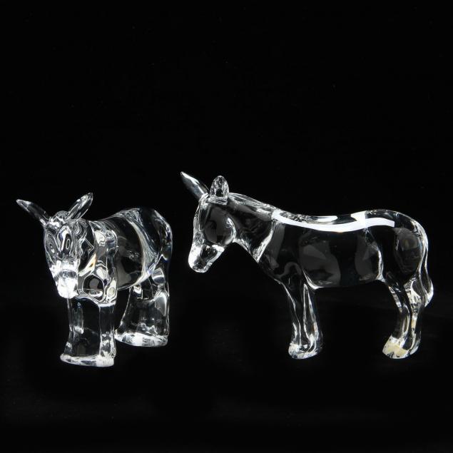 baccarat-two-crystal-donkeys