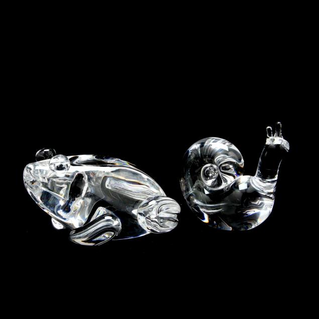 steuben-crystal-frog-and-snail