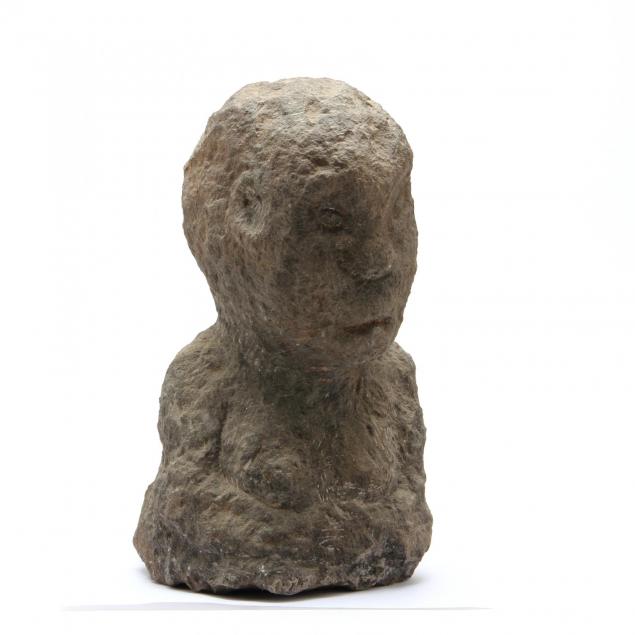 tribal-stone-bust-of-a-woman