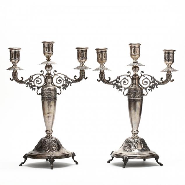 pair-of-antique-austrian-silver-candelabra