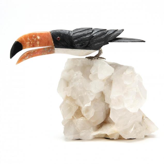 hardstone-figure-of-a-toucan-h-stern