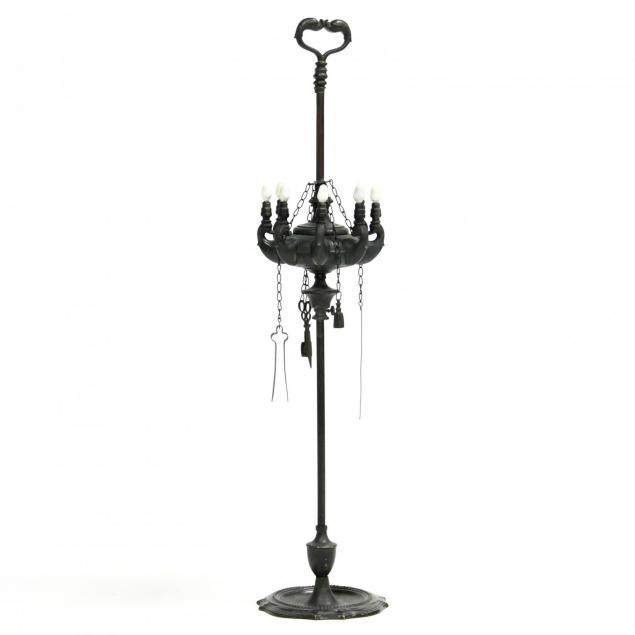 continental-bronze-whale-oil-floor-lamp