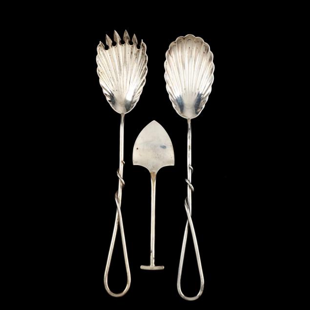 three-antique-english-sterling-silver-servers